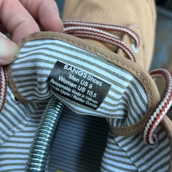 BANGS High Top Canvas Sneaker - Picture 16 of 16